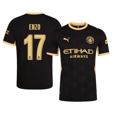 ENZO #17 Manchester City Jersey 2026/27 Player Version Away - UCL - ijersey