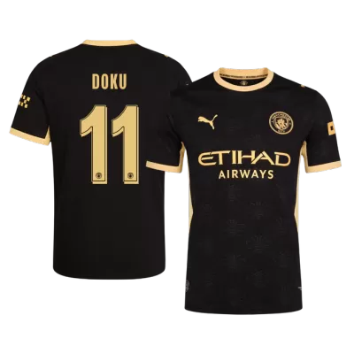 DOKU #11 Manchester City Jersey 2026/27 Player Version Away - UCL - ijersey