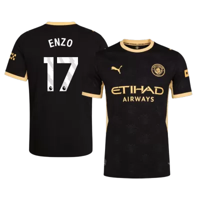 ENZO #17 Manchester City Jersey 2026/27 Player Version Away - ijersey