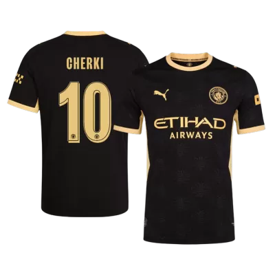 CHERKI #10 Manchester City Jersey 2026/27 Player Version Away - UCL - ijersey