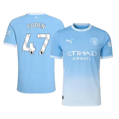 FODEN #47 Manchester City Jersey 2026/27 Player Version Home - ijersey