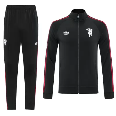 Manchester United Tracksuit 2026/27 - Black - ijersey