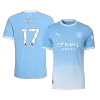 ENZO #17 Manchester City Jersey 2026/27 Player Version Home - ijersey