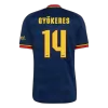 GYÖKERES #14 Arsenal Jersey 2026/27 Away - UCL - ijersey