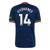 GYÖKERES #14 Arsenal Jersey 2026/27 Away - ijersey