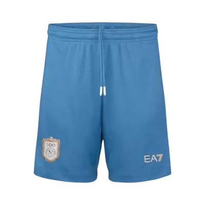 Napoli Soccer Shorts 2026/27 Home - ijersey